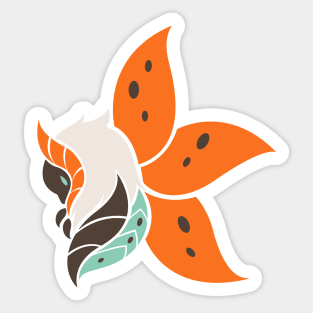 Warmful Flutter - Moth Sticker